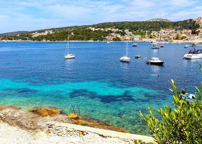 Mediterranean Summer House Vila Hvar Town